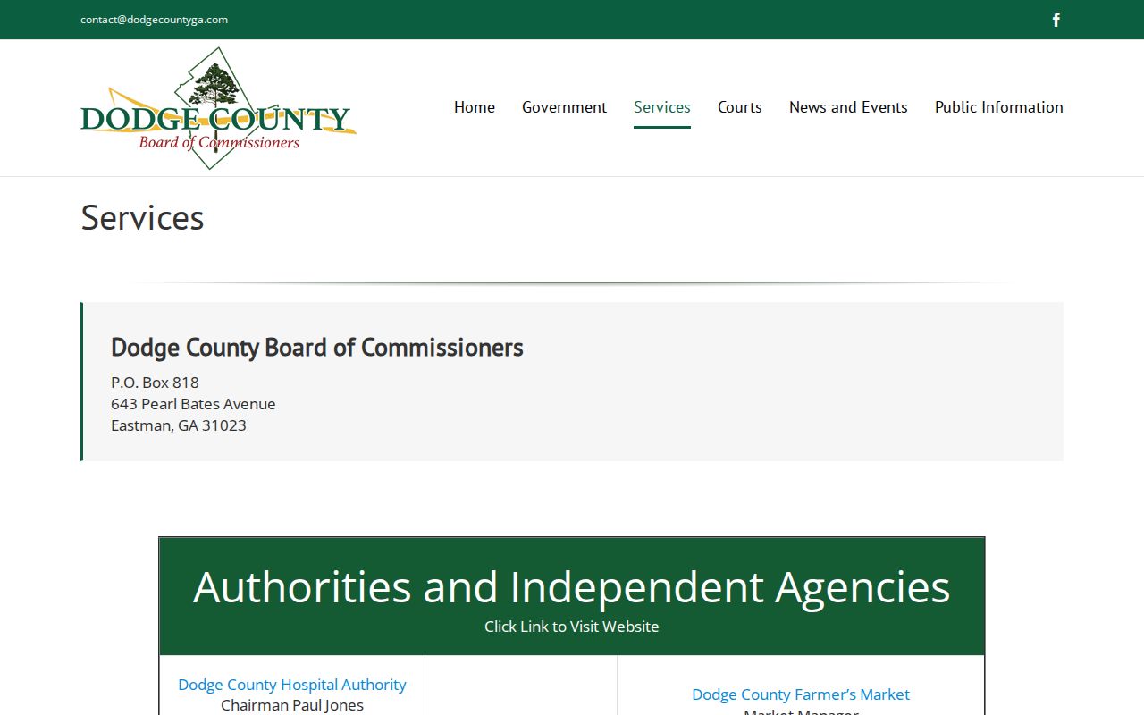 Dodge County court docket services and city routing
